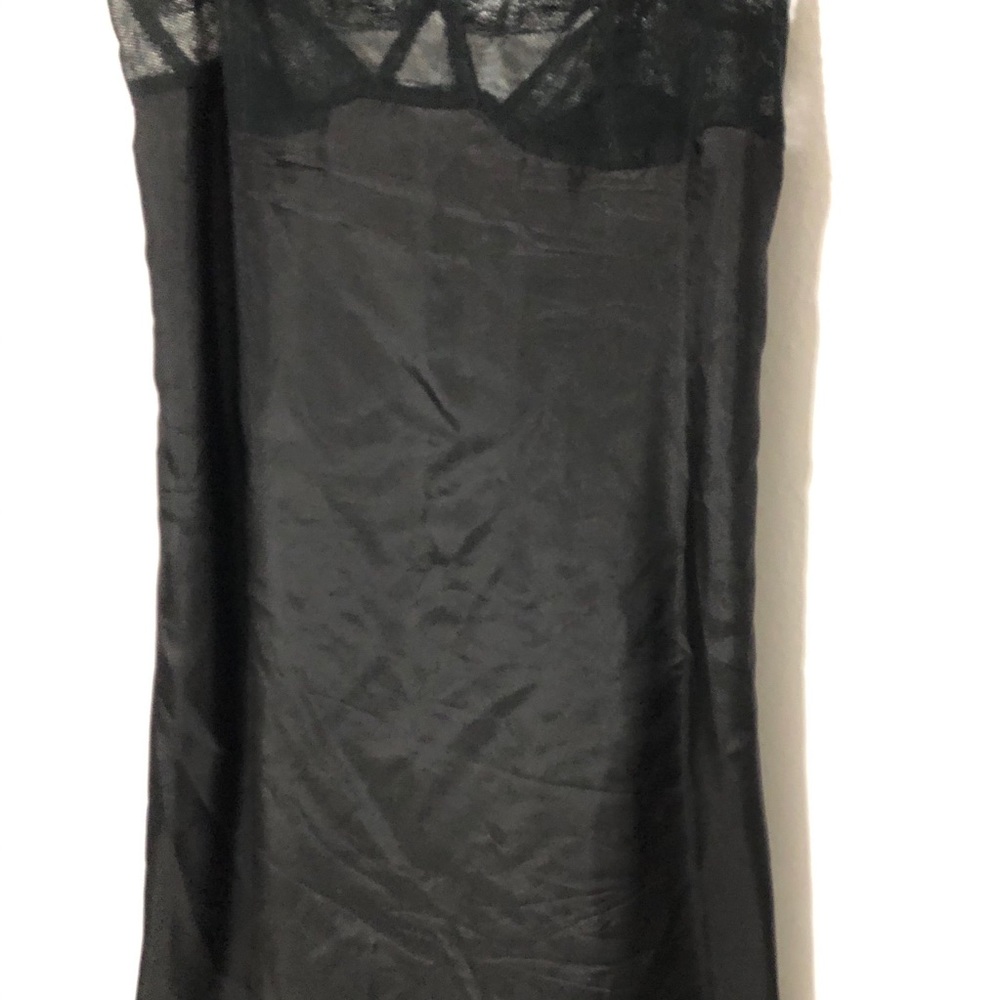 Derek Lam black 100% silk slip, nightgown - Picture 6 of 9